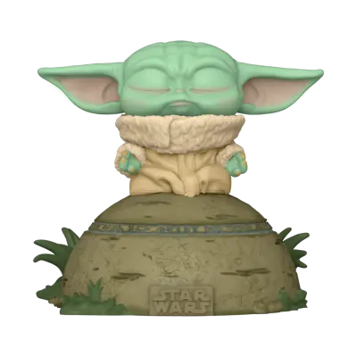 FUNKO POP DELUXE: MANDALORIAN - THE CHILD USING THE FORCE figura