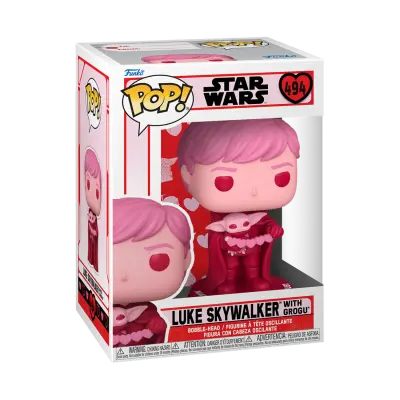 FUNKO POP STAR WARS: VALENTINES S2 - LUKE & GROGU figura