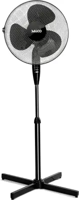 SILVA SCHNEIDER SALCO STS 40.4 stoječi ventilator črn