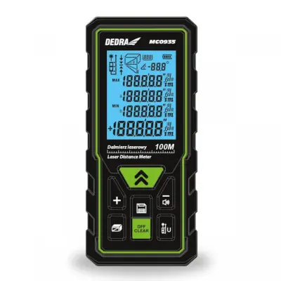 LCD digitalni laserski merilnik razdalje 100m