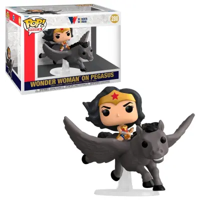 FUNKO POP RIDE SUPER DELUXE: WW 80TH - WW ON PEGASUS figura