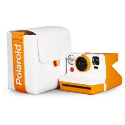 POLAROID torba NOW oranžna/bela