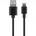 GOOBAY USB-C (M)/ USB 2.0 A (M) 1m črn polnilni in sync kabel