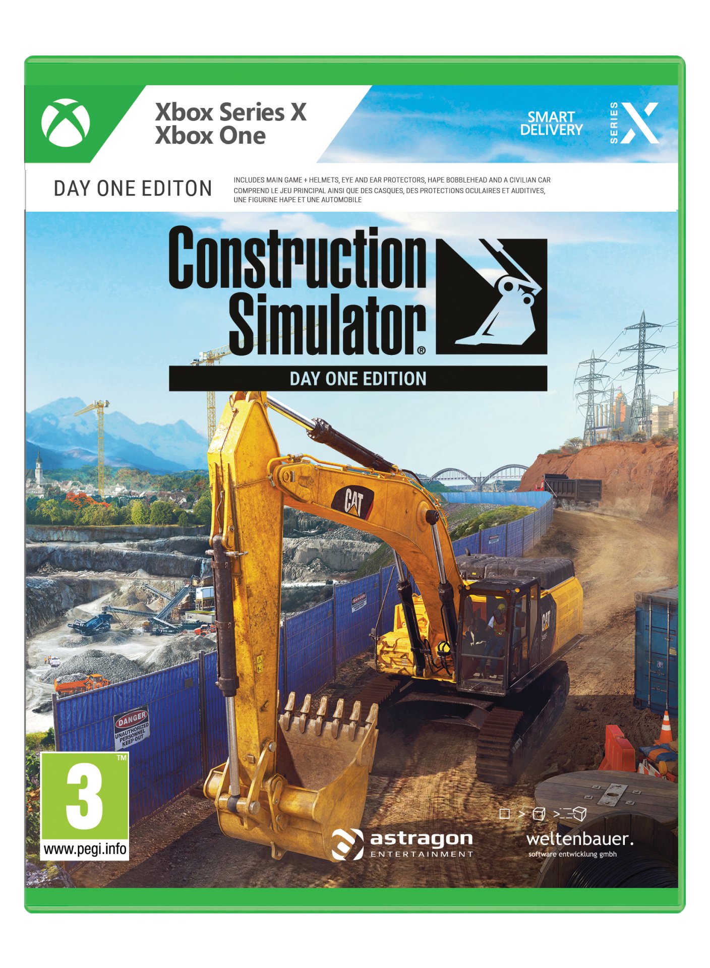 CONSTRUCTION SIMULATOR - DAY ONE EDITION XBOX SERIES X & XBOX ONE