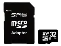 SILICON POWER Micro SDHC 32GB Class 10 pomnilniška kartica + Adapter