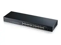 STIKALO 24-PORT ZYXEL GS1900-24 v2 GbE L2 Smart Switch rackmount (GS1900-24-EU0102F)