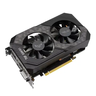 ASUS TUF Gaming GeForce GTX 1660 Ti EVO OC Gaming Graphics Card PCIe 3.0 6GB GDDR6 2xHDMI DP DVI-D