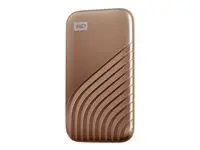 WESTERN DIGITAL My Passport SSD 2TB trdi disk zlat