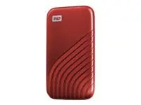 WESTERN DIGITAL My Passport SSD 2TB zunanji disk rdeč