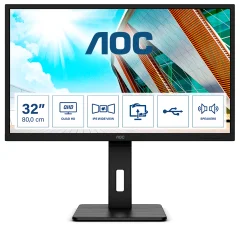 AOC Q32P2CA 2560x1440 IPS 4ms 2xHDMI HDMI DisplayPort DP USB-C 65W 4xUSB3.2 Pivot Zvočniki 3H monitor