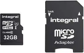 INTEGRAL 32GB MICRO SD KARTICA ZA VARNOSTNE KAMERE
