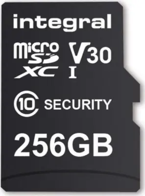 INTEGRAL 256GB MICRO SD KARTICA ZA VARNOSTNE KAMERE