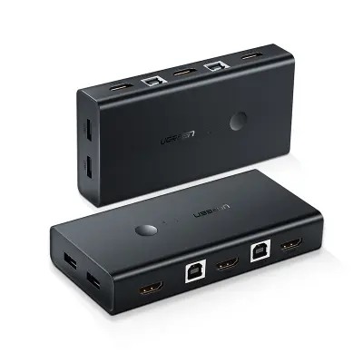 KVM stikalo UGREEN HDMI 2x1 box