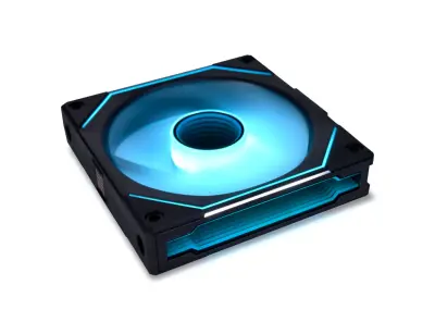 LIAN LI INF SL120 ARGB PWM črn 120 mm ventilator