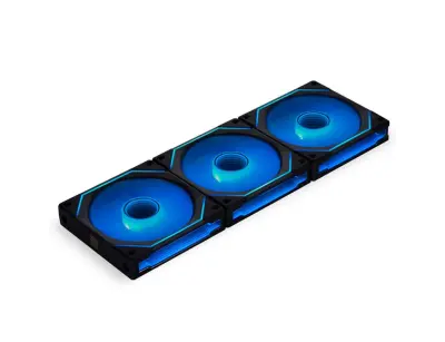 LIAN LI INF SL120 ARGB PWM črn 120 mm ventilator (paket 3)