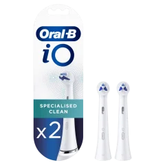 ORAL-B iO Special Clean nastavki za zobno ščetko, 2 kos, beli