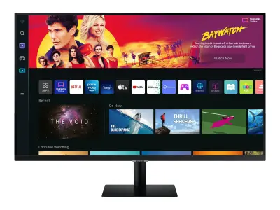 Monitor Samsung 80 cm (31,5'') S32BM700UU 3840x2160 Smart TV Tizen VA 4ms 2xHDMI USB-C 3xUSB  BT WiFi HDR10 Daljinski upravljalec