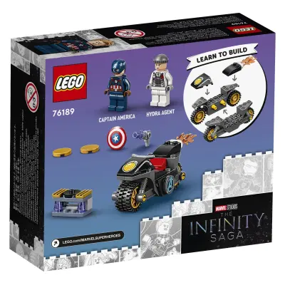 LEGO Soočenje kapitana Amerike in Hydre -76189