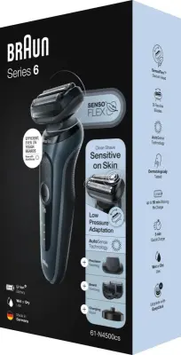 BRAUN Brivnik 6 61-N4500cs črna/siva