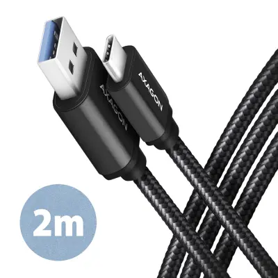 AXAGON kabel USB-C na USB-A 3.2 2m