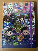 OVERWATCH FIGURE TOKIDOKI X BLACK beležka