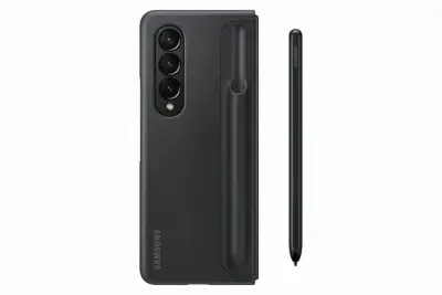 SAMSUNG Galaxy Z Fold4 ovitek + pisalo, črn