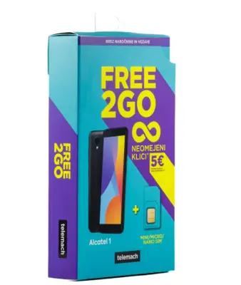 Free2go Alcatel 1 Vulkans