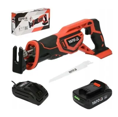 Komplet akumulatorske sabljaste žage 18V 2Ah