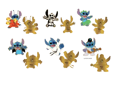 FUNKO BLIND BOX ENAMEL PINS: DISNEY: LILO & STITCH: STITCH DRESS UP figura