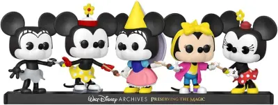 FUNKO POP DISNEY: MINNIE MOUSE- 5PK MINNIE