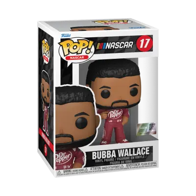 FUNKO POP NASCAR: BUBBA WALLACE DR PEPPER 