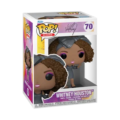 FUNKO POP ICONS: WHITNEY HOUSTON HOW WILL I KNOW figura