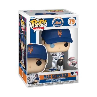FUNKO POP MLB: METS - MAX SCHERZER HOME JERSEY figura