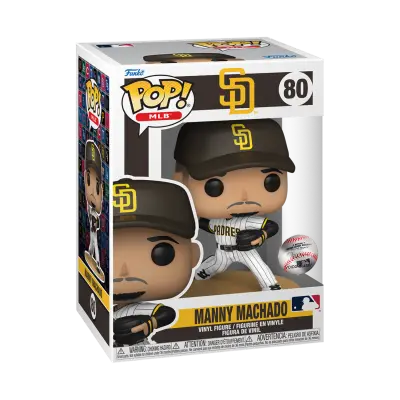 FUNKO POP MLB: PADRES - MANNY MACHADO HOME JERSEY figura