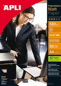 APLI Foto papir A4 Matt 120g 50 listov