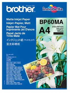 Brother Foto papir mat A4, 25 listov, 145g/m2 Inkjet