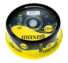 MAXELL CD-R 700MB 52X 25 na osi