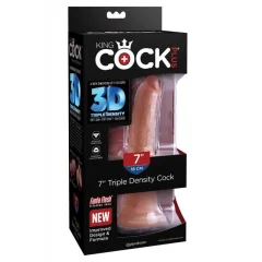 DILDO King Cock Plus Triple Density Tan 7