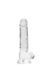 DILDO Realrock Crystal Clear Transperent 7