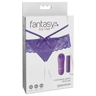 VIBRACIJSKE HLAČKE Fantasy For Her Chrotchless Thril