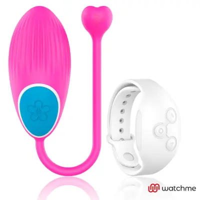 VIBRACIJSKI JAJČEK Wearwatch Watchme Fuchsia/snowy