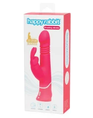 VIBRATOR RABBIT Happy Rabbit Thrusting Real Pink