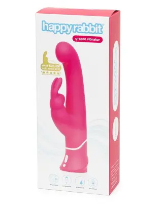 VIBRATOR RABBIT Happy Rabbit G-Spot Pink