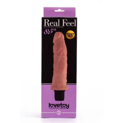VIBRACIJSKI PENIS Lovetoy Real Feel Cyberskin #4