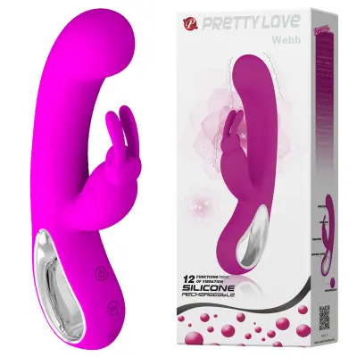 VIBRATOR RABBIT Pretty Love Webb Pink