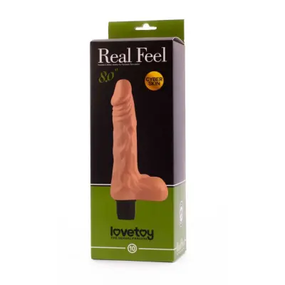 VIBRACIJSKI PENIS Lovetoy Real Feel Cyberskin #10
