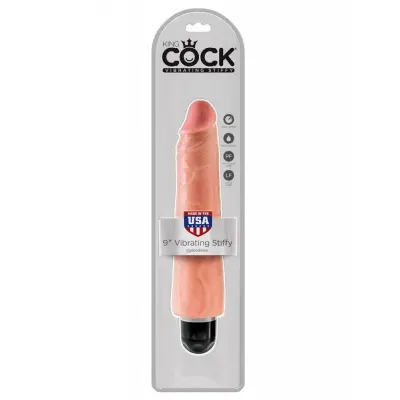 VIBRACIJSKI PENIS King Cock Stiffy 9