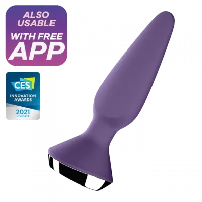VIBRACIJSKI ANALNI ČEP Satisfyer Ilicious 1 Purple
