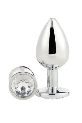 ANALNI ČEP Gleaming Love Silver Medium