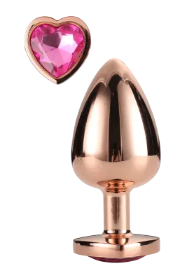 ANALNI ČEP Gleaming Love Rose Gold Medium